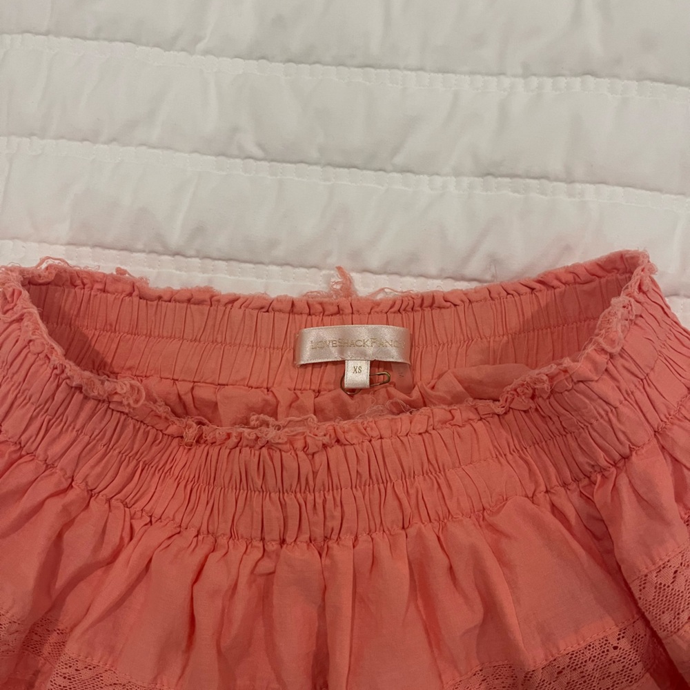 LOVE SHACK FANCY SKIRT!!